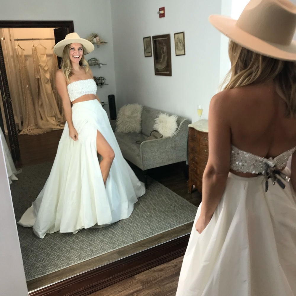 Chosen by Khya Wedding Dress (top & skirt)
